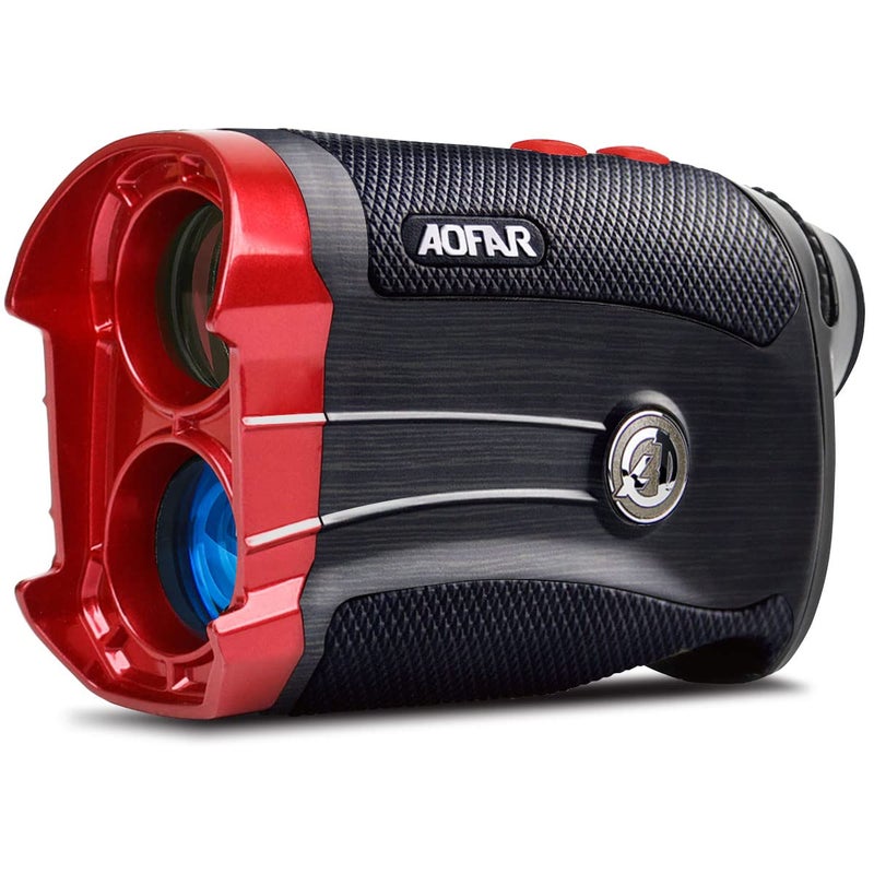 AOFAR GX-2S Golf Rangefinder Slope On/Off, Flag-Lock with Vibration, 600 Yards Range Finder, 6X 25mm Waterproof, Carrying Case, Free Battery, Gift Packaging - Image 1